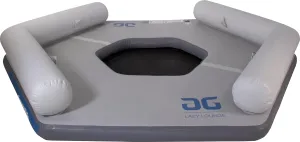 AQUAGLIDE Lazy Lounge -6 Person Lounge Platform with Foot Soak & Backrest