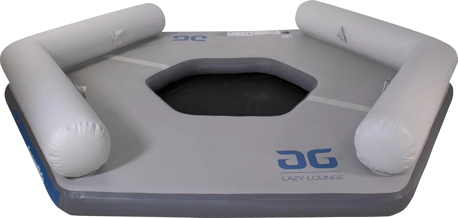 AQUAGLIDE Lazy Lounge -6 Person Lounge Platform with Foot Soak & Backrest