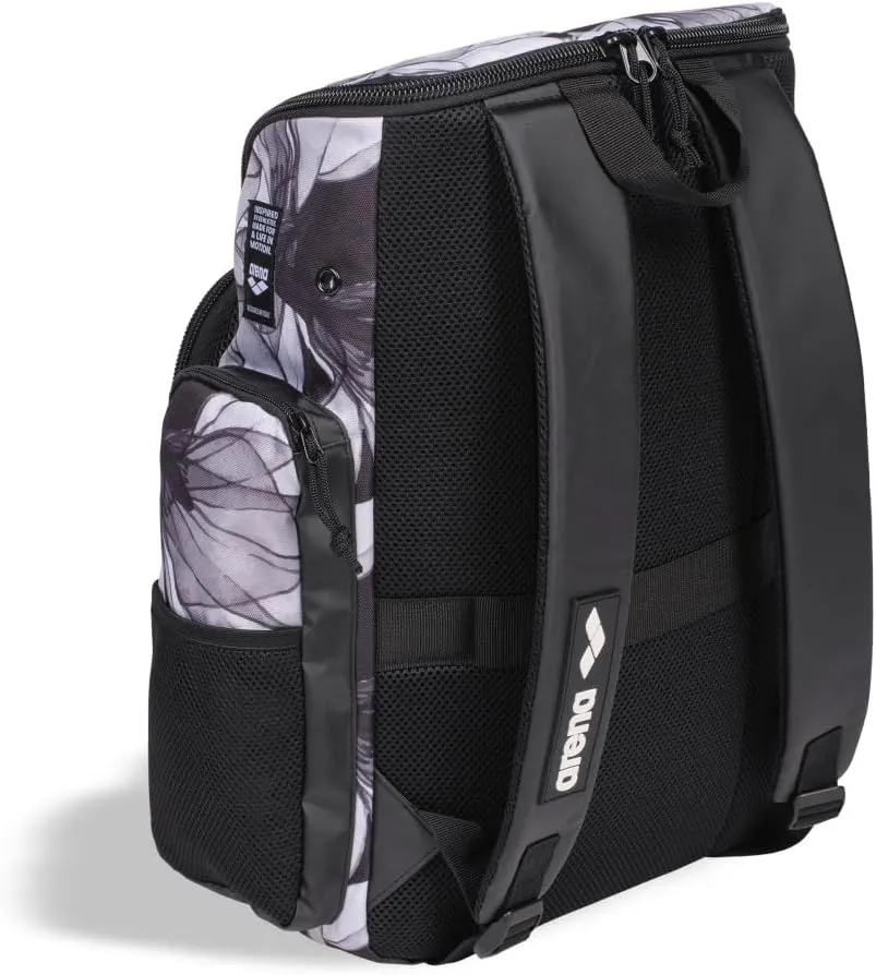 Arena Spiky III Backpack 35 Unisex Travel Gym Rucksack for Men and Women, Training Gear Equipment Bag for Swimmers, 35 Liters