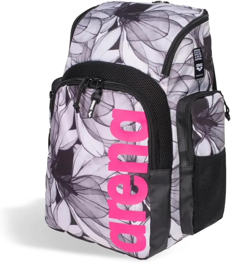 Arena Spiky III Backpack 35 Unisex Travel Gym Rucksack for Men and Women, Training Gear Equipment Bag for Swimmers, 35 Liters