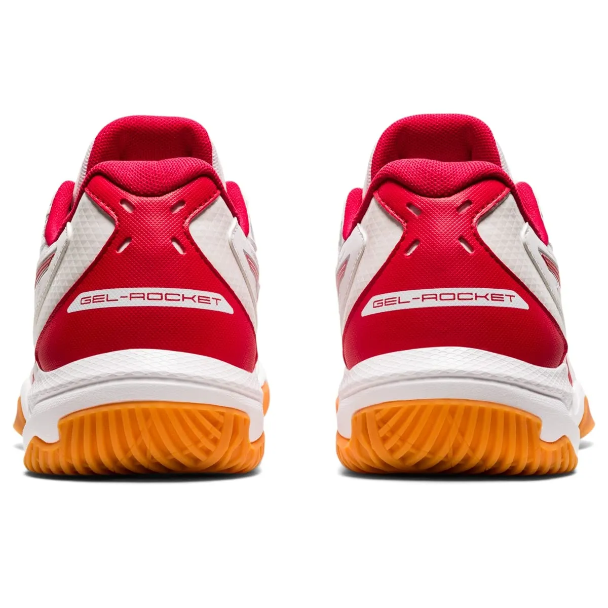 ASICS Women's Gel-Rocket 10 Indoor Court Shoes, 8, White/Classic RED