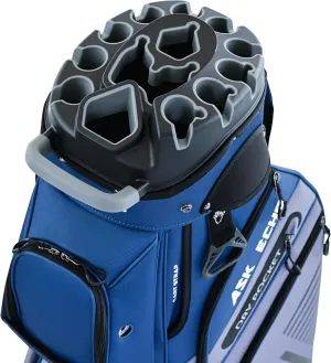 ASK ECHO 2024 T-Lock Golf Cart Bag with 14 Way Organizer Divider Top, Premium Cart Bag