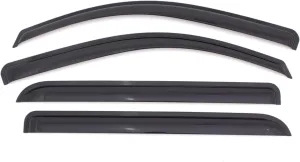 Auto Ventshade [AVS] Outside Mount Rain Guards for 2015 - 2017 Chrysler 200 | Window Vent Visors, 4 pcs. - Smoke | 94997