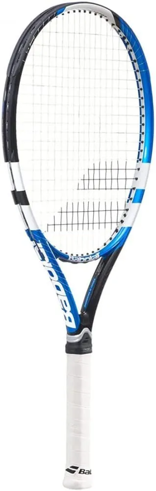 Babolat Drive Max 110 Pre-Strung Tennis Racquet Bundled with an RH3 Club Essential Tennis Bag in Your Choice of Color