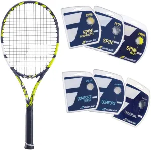 Babolat Evo Aero Tennis Racquet (Yellow) Strung with Your Choice of String