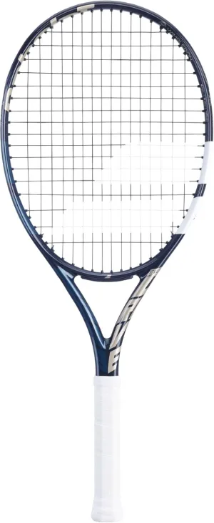 Babolat Evo Drive 115 Wimbledon Tennis Racquet - Strung with 16g White Syn Gut at Mid-Range Tension (4 1/8" Grip)
