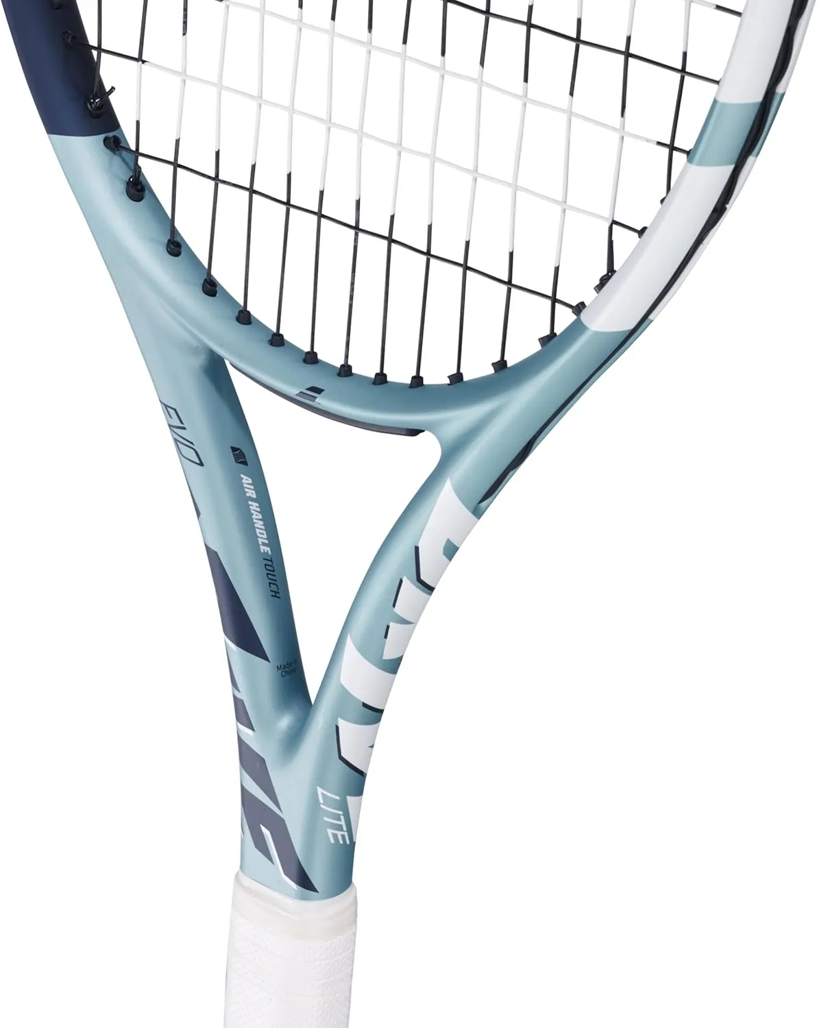 Babolat Evo Drive Lite 2nd Gen Tennis Racquet (Blue) Strung with 16g Syn Gut at Mid-Range Tension