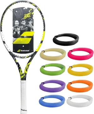 Babolat Pure Aero Lite Tennis Racquet - Strung with Your Choice of String (4 0/8)