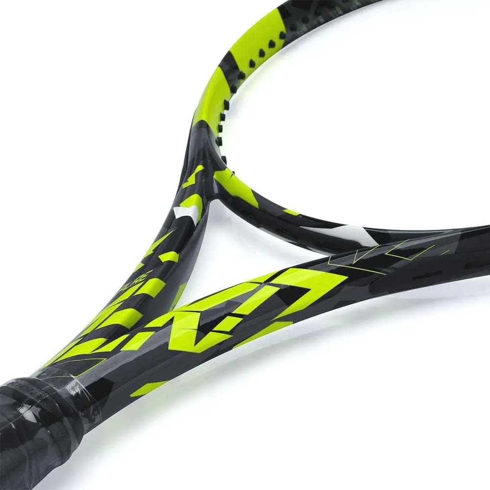 Babolat Pure Aero Tennis Racquet (7th Gen) Strung with Synthetic Gut at Mid Range Tension