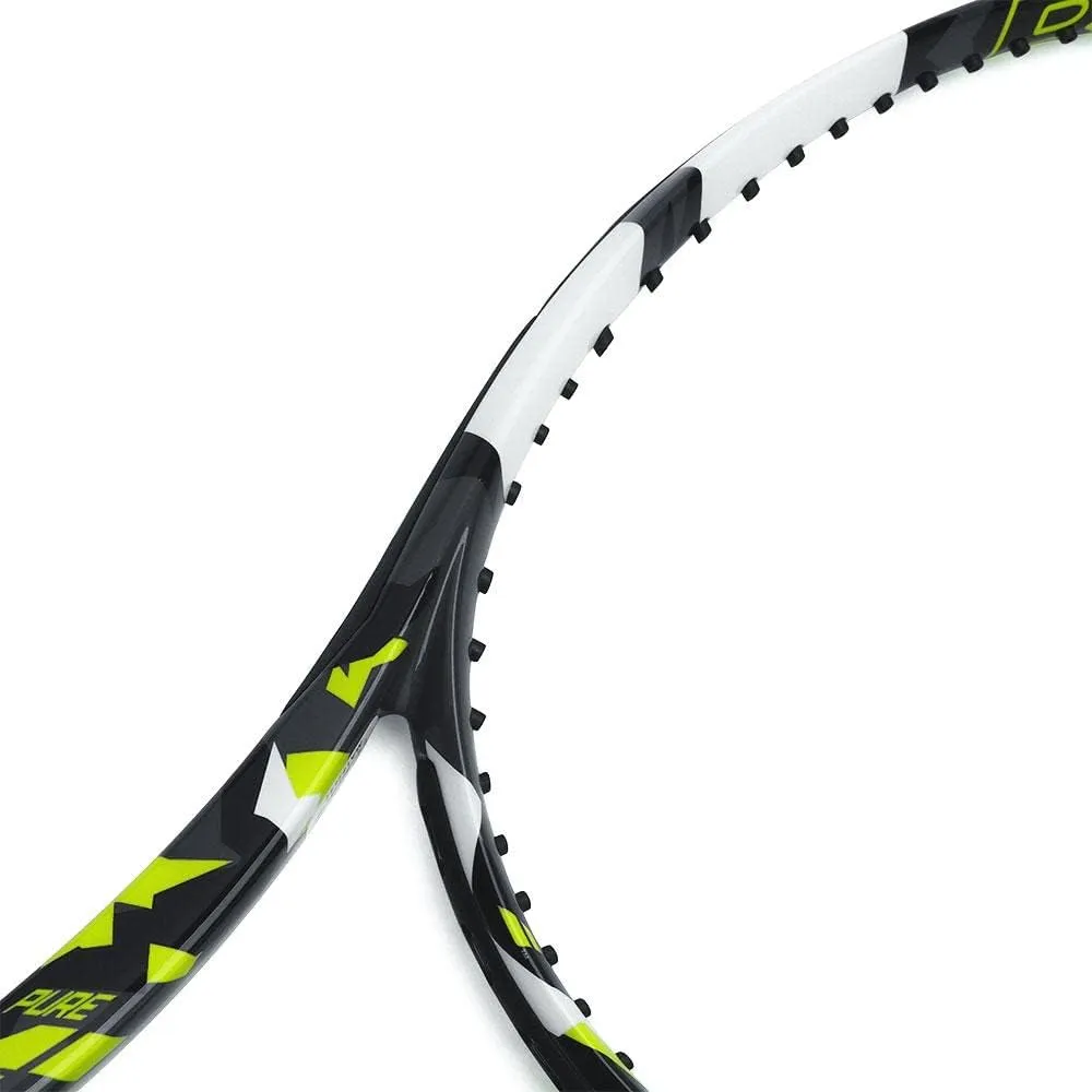 Babolat Pure Aero Tennis Racquet (7th Gen) Strung with Synthetic Gut at Mid Range Tension