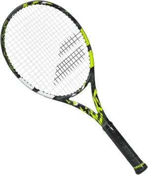 Babolat Pure Aero Tennis Racquet (7th Gen) Strung with Synthetic Gut at Mid Range Tension