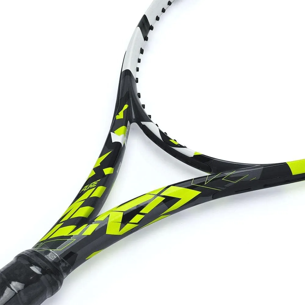 Babolat Pure Aero Tennis Racquet (7th Gen) Strung with Synthetic Gut at Mid Range Tension