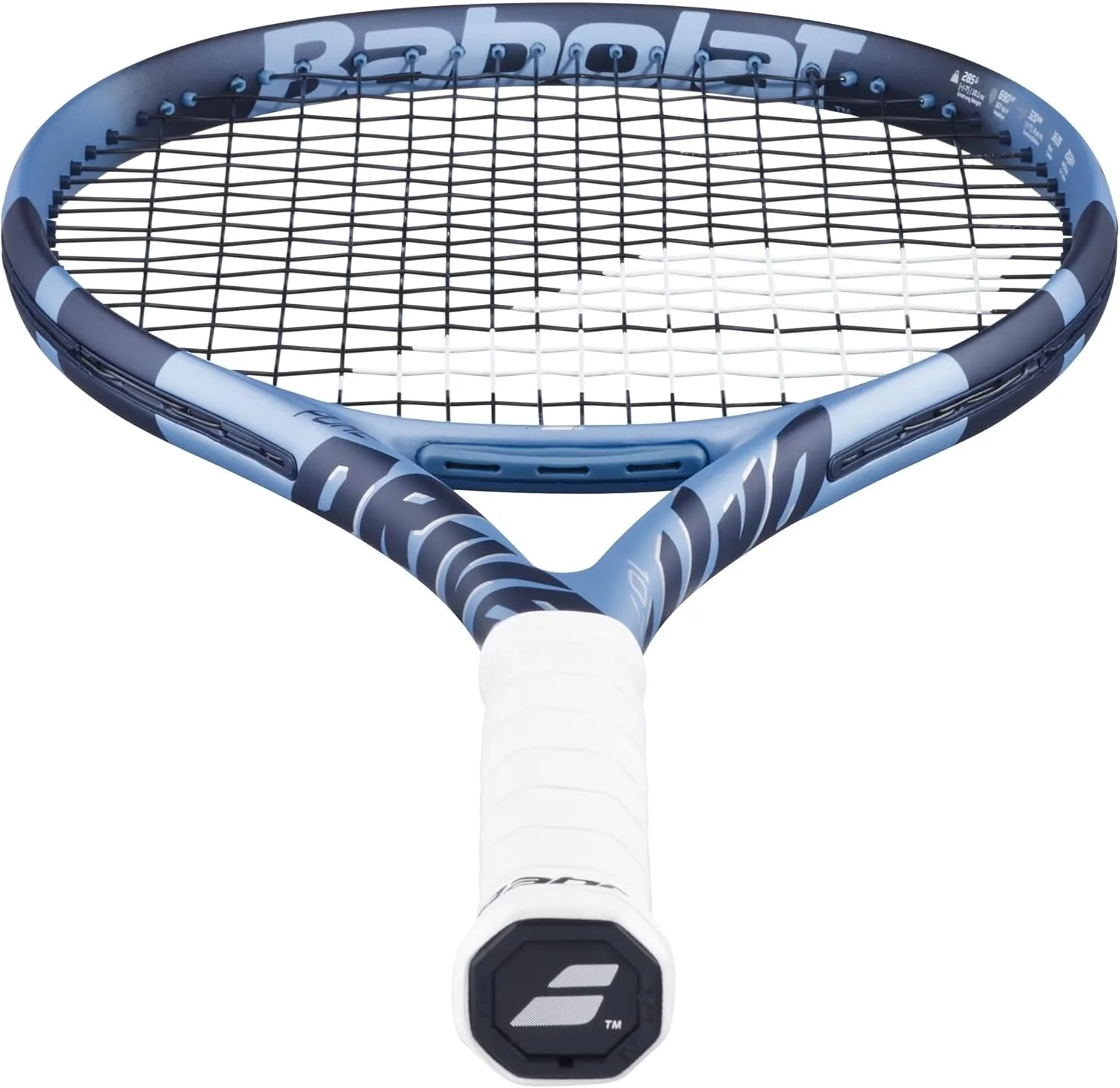 Babolat Pure Drive 107 11th Gen Tennis Racquet Strung with 16g Syn Gut at Mid-Range Tension