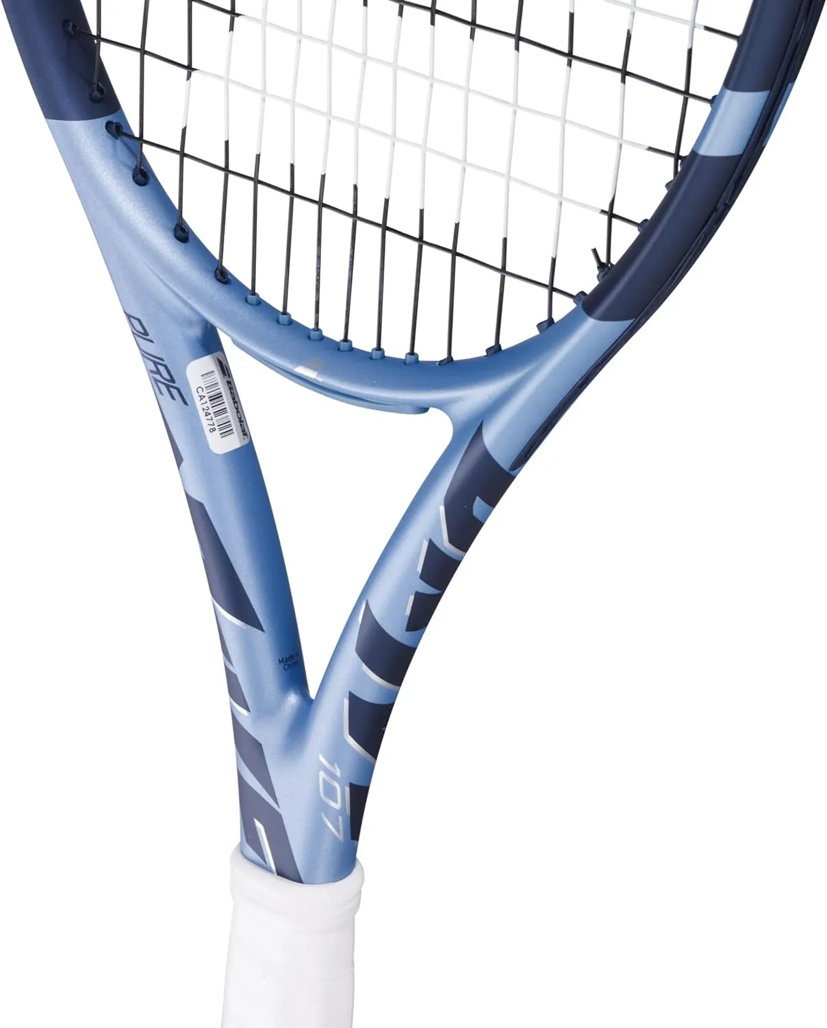 Babolat Pure Drive 107 11th Gen Tennis Racquet Strung with 16g Syn Gut at Mid-Range Tension