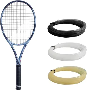 Babolat Pure Drive 98 11th Gen Tennis Racquet Strung with 16g Syn Gut at Mid-Range Tension