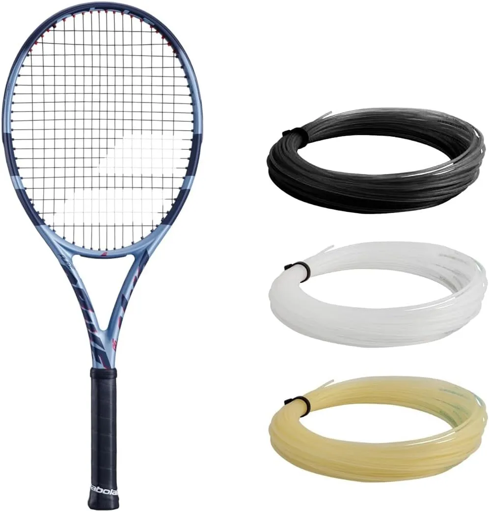 Babolat Pure Drive 98 11th Gen Tennis Racquet Strung with 16g Syn Gut at Mid-Range Tension