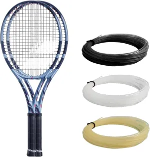 Babolat Pure Drive 98x2 11th Gen Tennis Racquet Strung with 16g Syn Gut at Mid-Range Tension