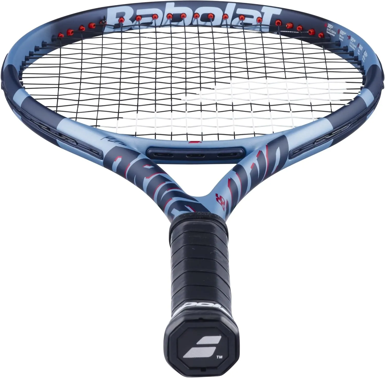 Babolat Pure Drive 98x2 11th Gen Tennis Racquet Strung with 16g Syn Gut at Mid-Range Tension