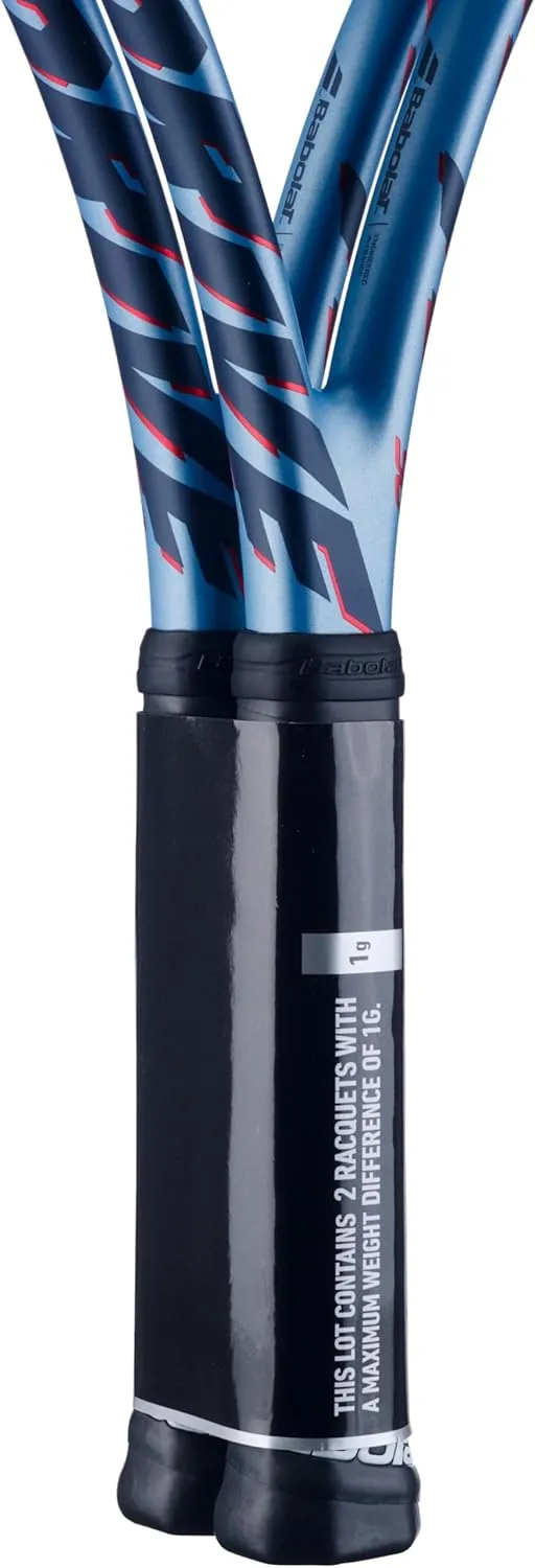 Babolat Pure Drive 98x2 11th Gen Tennis Racquet Strung with 16g Syn Gut at Mid-Range Tension
