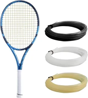 Babolat Pure Drive Lite Tennis Racquet (10th Gen) Strung with 16g Babolat Syn Gut at Mid-Range Tension