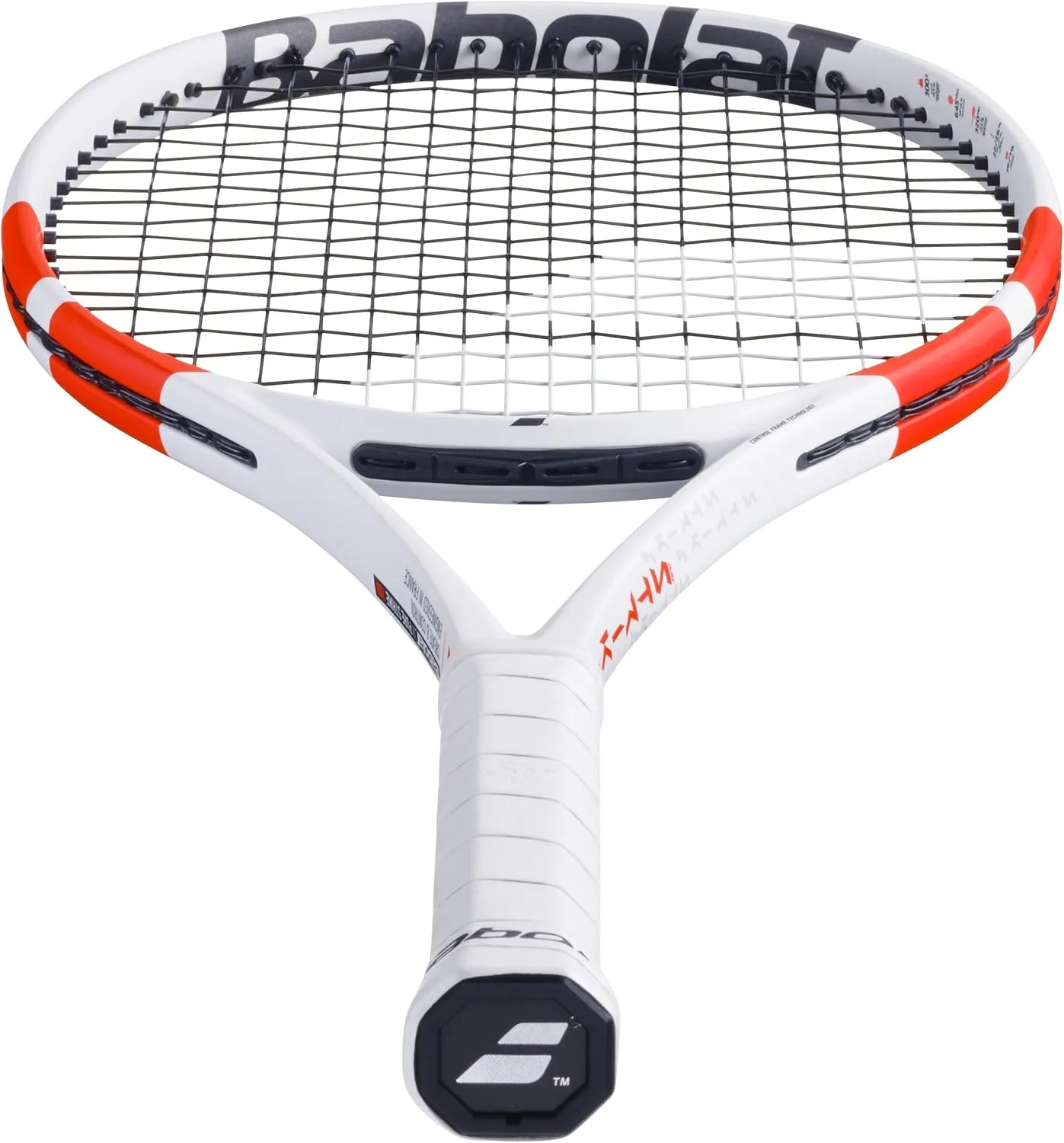 Babolat Pure Strike 100 16x19 Tennis Racquet (4th Gen) - Strung with 16g Babolat Syn Gut at Mid-Range Tension