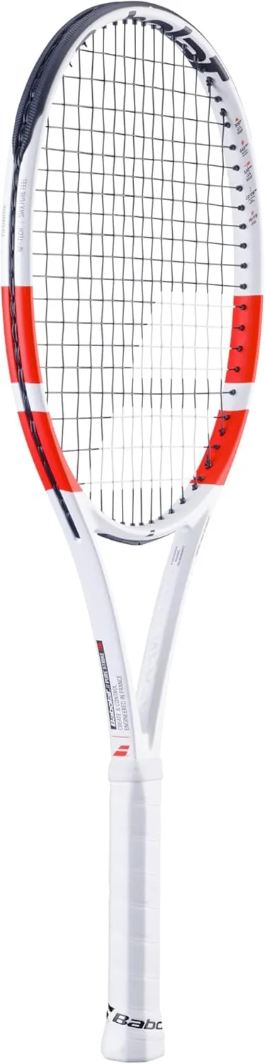 Babolat Pure Strike 100 16x19 Tennis Racquet (4th Gen) - Strung with 16g Babolat Syn Gut at Mid-Range Tension
