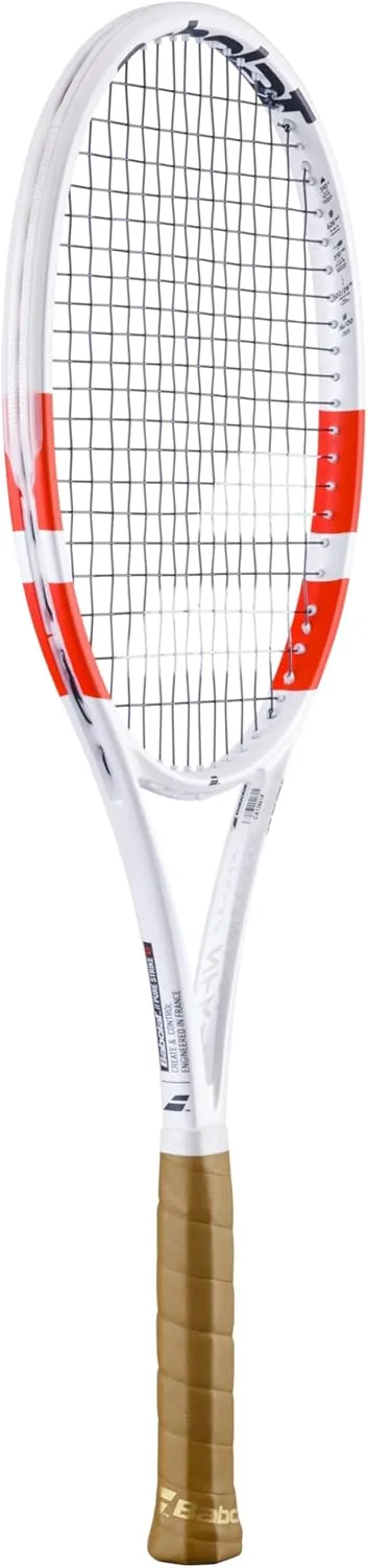 Babolat Pure Strike 97 Tennis Racquet (4th Gen) - Strung with 16g Babolat Syn Gut at Mid-Range Tension