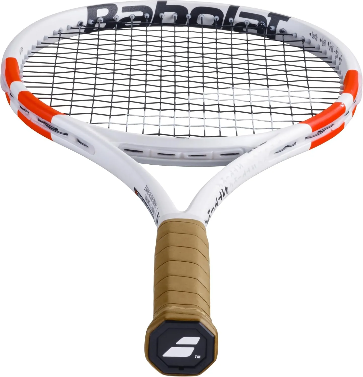 Babolat Pure Strike 97 Tennis Racquet (4th Gen) - Strung with 16g Babolat Syn Gut at Mid-Range Tension