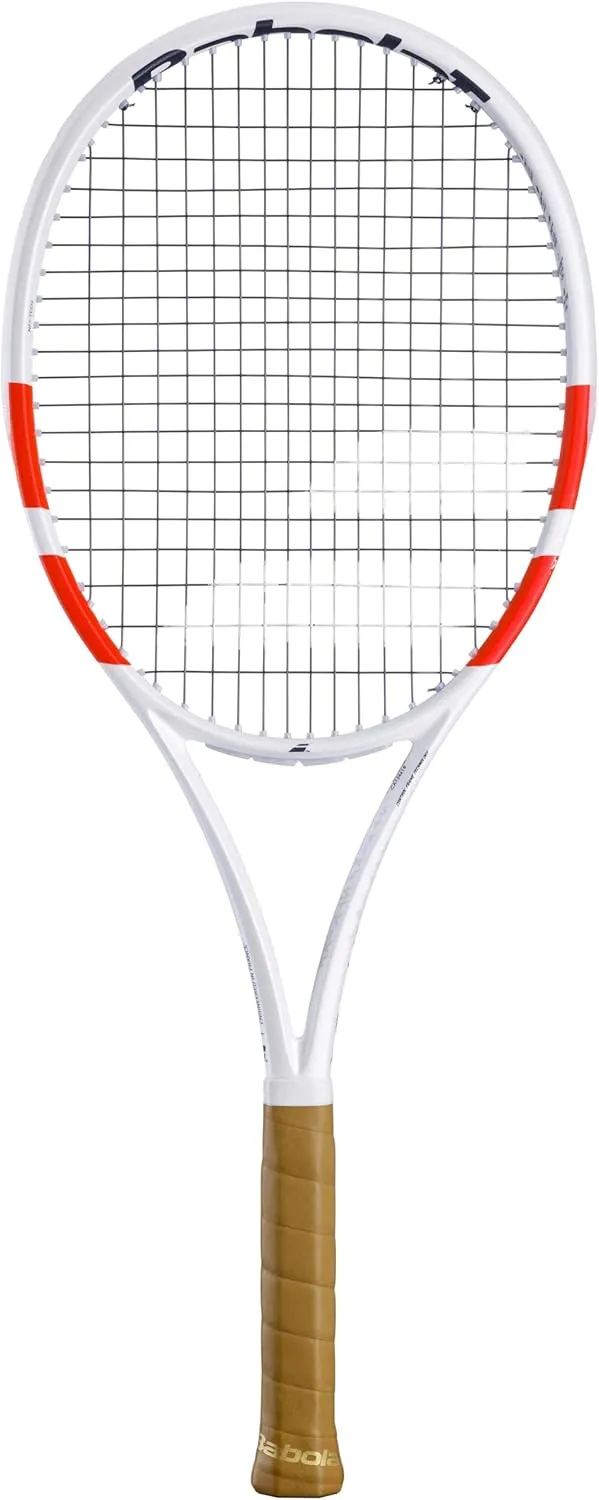 Babolat Pure Strike 97 Tennis Racquet (4th Gen) - Strung with 16g Babolat Syn Gut at Mid-Range Tension