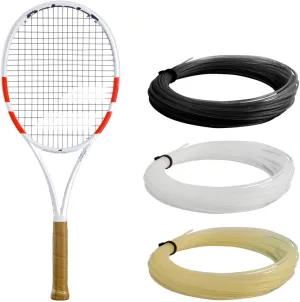 Babolat Pure Strike 97 Tennis Racquet (4th Gen) - Strung with 16g Babolat Syn Gut at Mid-Range Tension