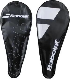 BABOLAT Tennis Racquet Cover with Shoulder Strap - Nylon (Black/White)
