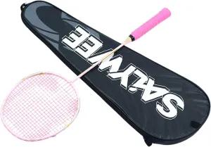 Badminton Racket 95G for Adults Family Professional with Carrying Bag Shuttlecock Racket for Garden Sports Backyard Casual