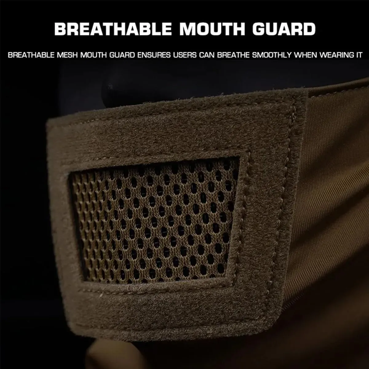 Balaclava Mesh Mask Breathable Tactical Mask Full Face Protection for Hunting Hiking Cycling