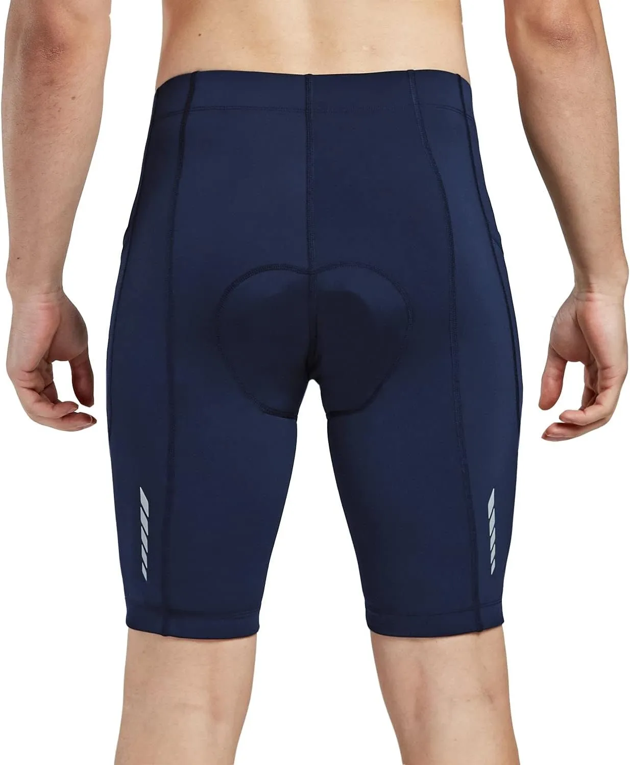 baleaf Men's Padded Bike Shorts Cycling Road Biking Riding Bicycle Cycle Wear Pockets UPF 50  MTB Accessories Tights