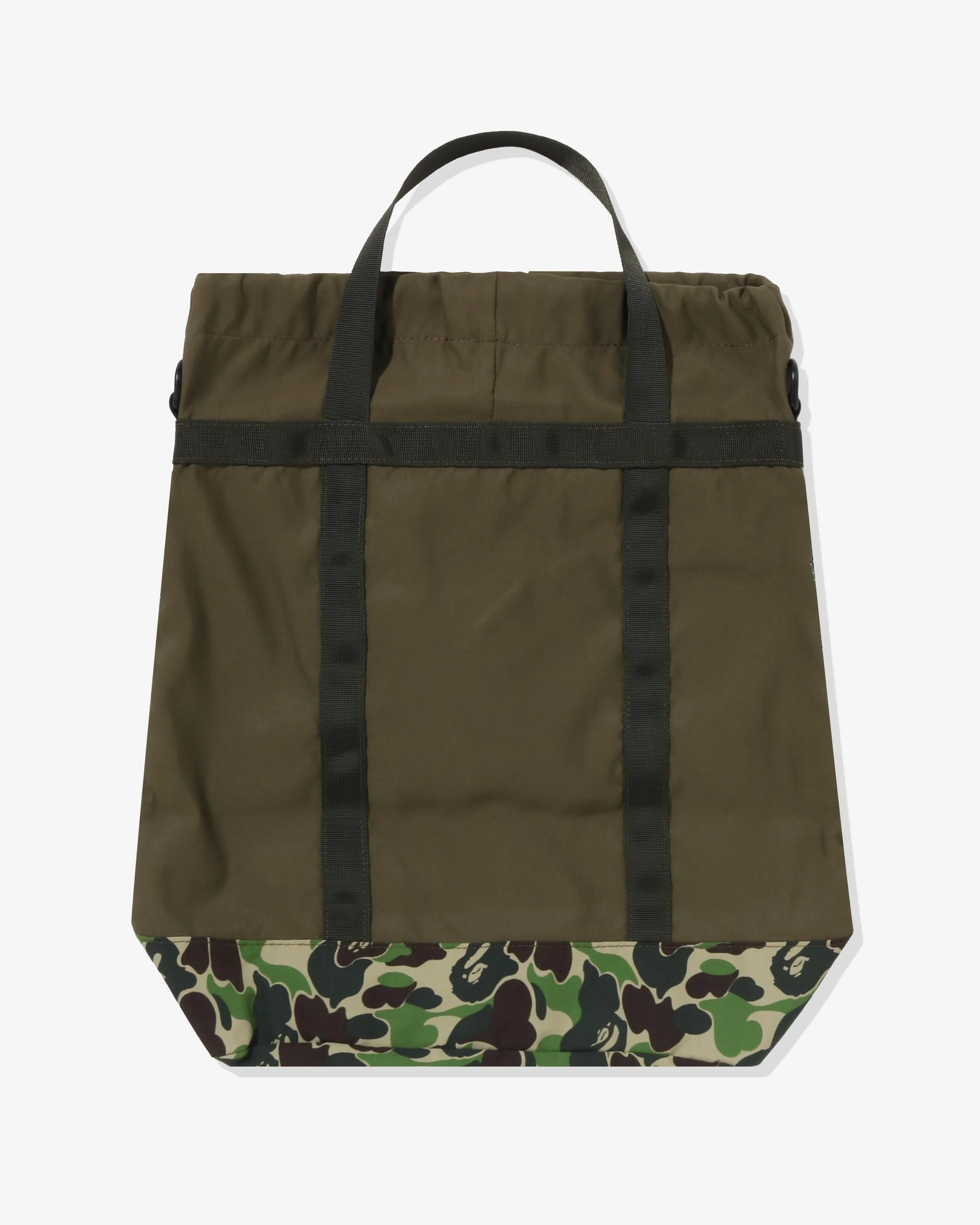 BAPE ABC CAMO MESH TOTE BAG