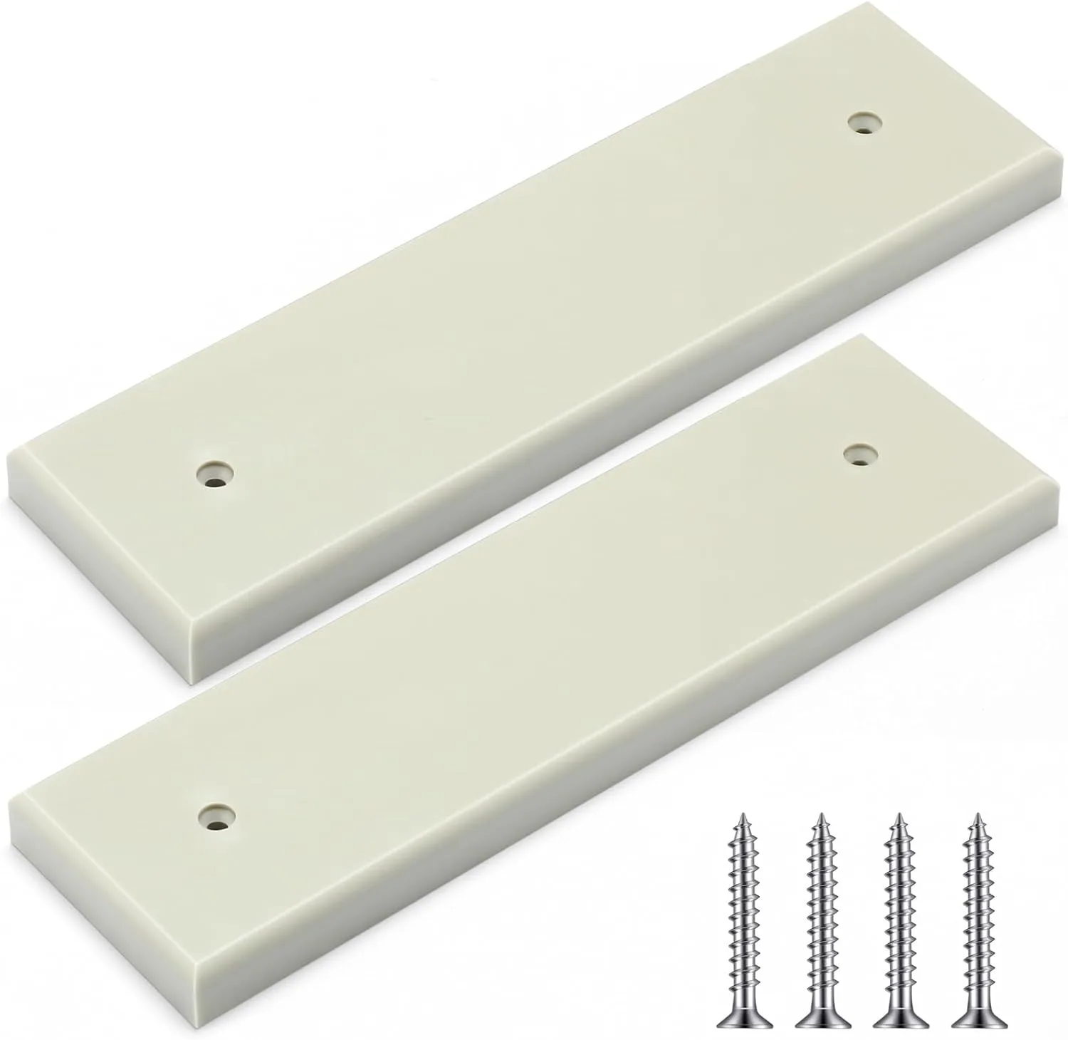 BBTO UV Resistant Marine Grade Resistant Boat Transducer Mounting Plate Block Hardware Kit for Boat, 12" 3. 5" 0. 75"