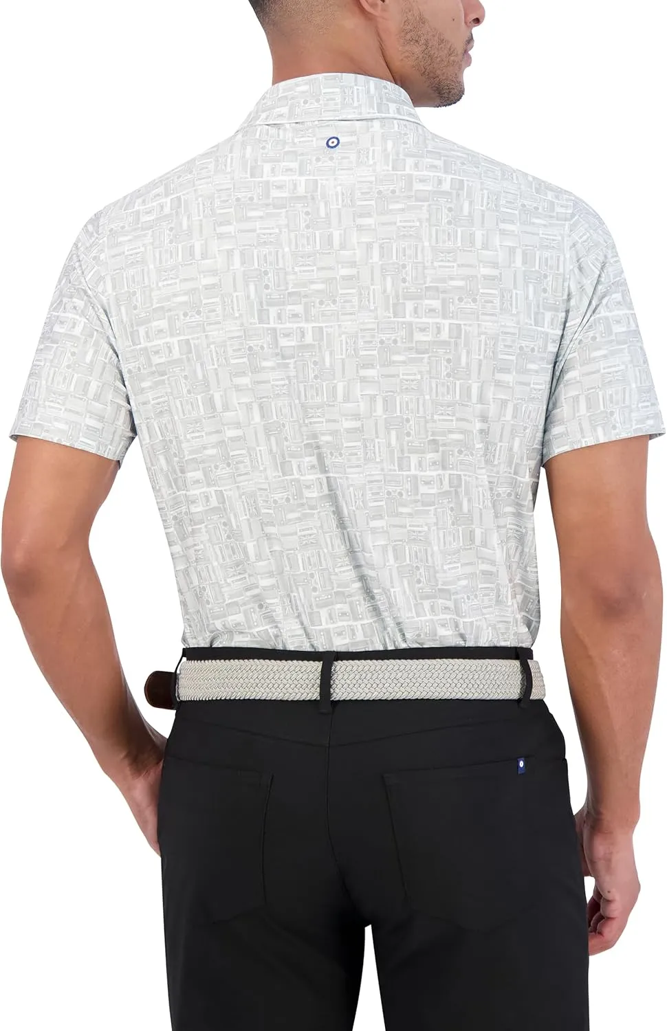 Ben Sherman Men's Performance Golf Polo– Stretch, Extra Soft Fabric, Moisture-Wicking, Odor Resistant