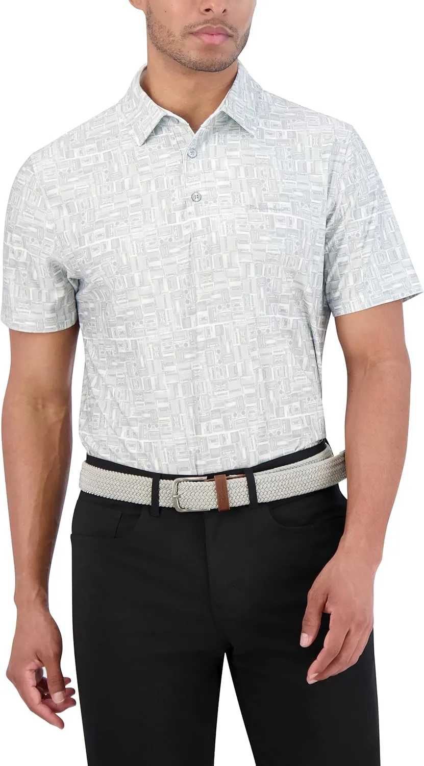 Ben Sherman Men's Performance Golf Polo– Stretch, Extra Soft Fabric, Moisture-Wicking, Odor Resistant