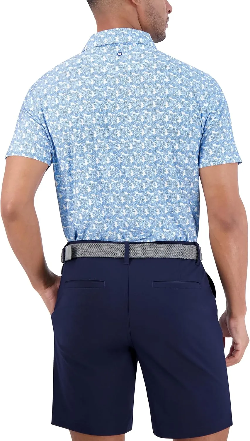 Ben Sherman Men's Performance Golf Polo– Stretch, Extra Soft Fabric, Moisture-Wicking, Odor Resistant