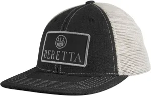 Beretta Men's Flat Bill Patch Outdoor Casual Mesh Back Trucker Hat
