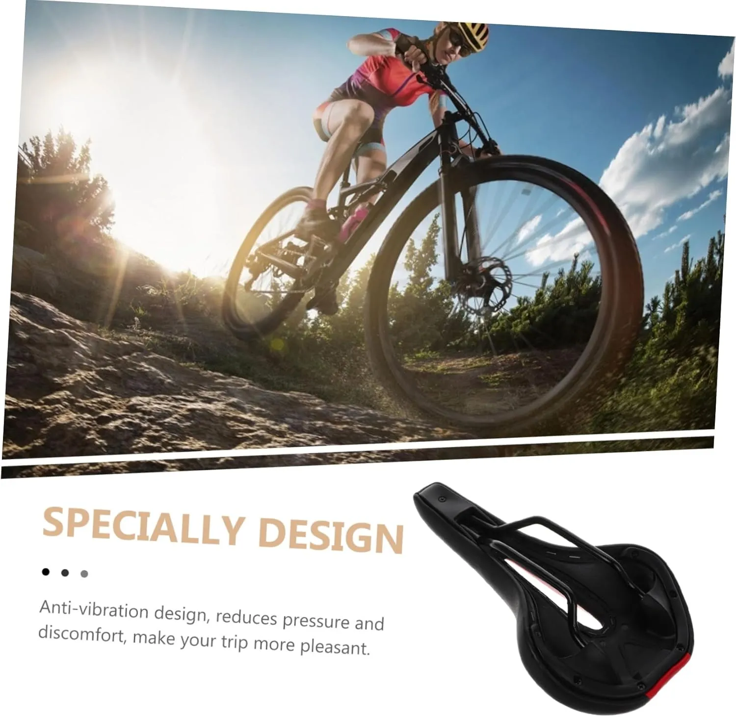 BESPORTBLE Bike Saddle Mountain Bike Seat Professional Road MTB Comfort Seat Cycling Seat Cushion Pad
