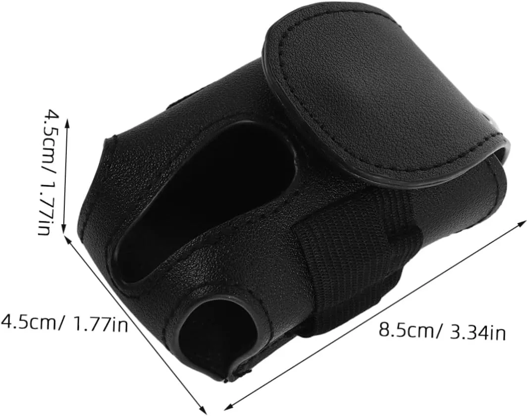 BESPORTBLE Lightweight Golf Ball Waist Bag Portable Golf Ball Holder for Belt Golf Ball Storage Pouch with Clip for