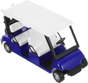 BESPORTBLE Mini Diecast Golf Cart Model Interactive Pullback Action for Collectors Realistic for Party Favors Home Decor Finish