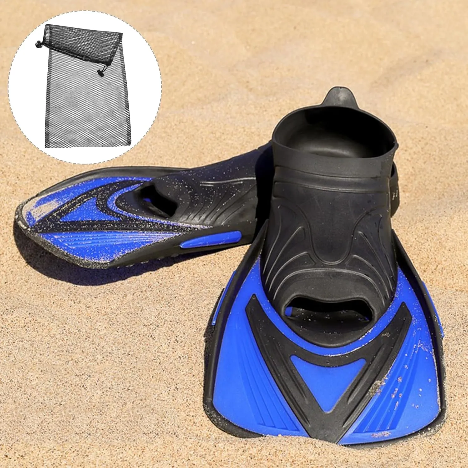 BESPORTBLE Snorkeling Gear Bag Mesh Draw Bag Swim Bag Mesh Gear Bag Snorkel Gear Bag Mesh Bags Mesh Bag for