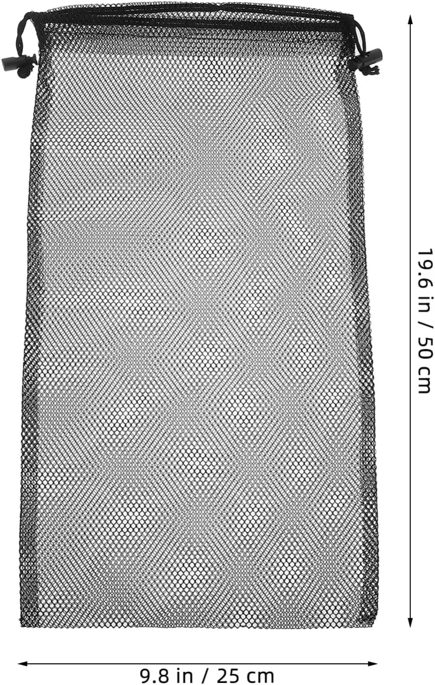 BESPORTBLE Snorkeling Gear Bag Mesh Draw Bag Swim Bag Mesh Gear Bag Snorkel Gear Bag Mesh Bags Mesh Bag for
