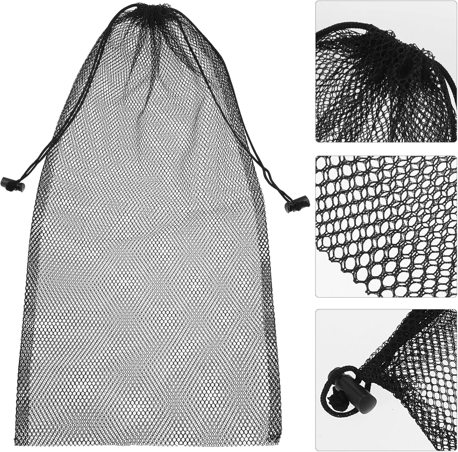 BESPORTBLE Snorkeling Gear Bag Mesh Draw Bag Swim Bag Mesh Gear Bag Snorkel Gear Bag Mesh Bags Mesh Bag for