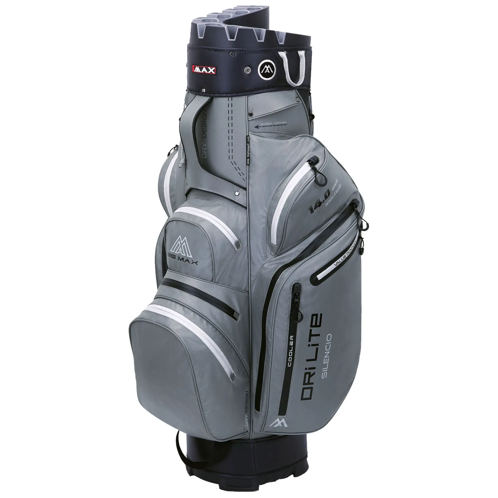 Big Max Dri Lite Silencio 2 Organiser Cart Bag