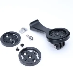 Bike Computer Mount Bracket Compatible with Garmi n/G/G /Wa hoo/Bry ton for Specialized S-Works VENGE Sl7 Stem with Sport Action Cameras/Light Adapter
