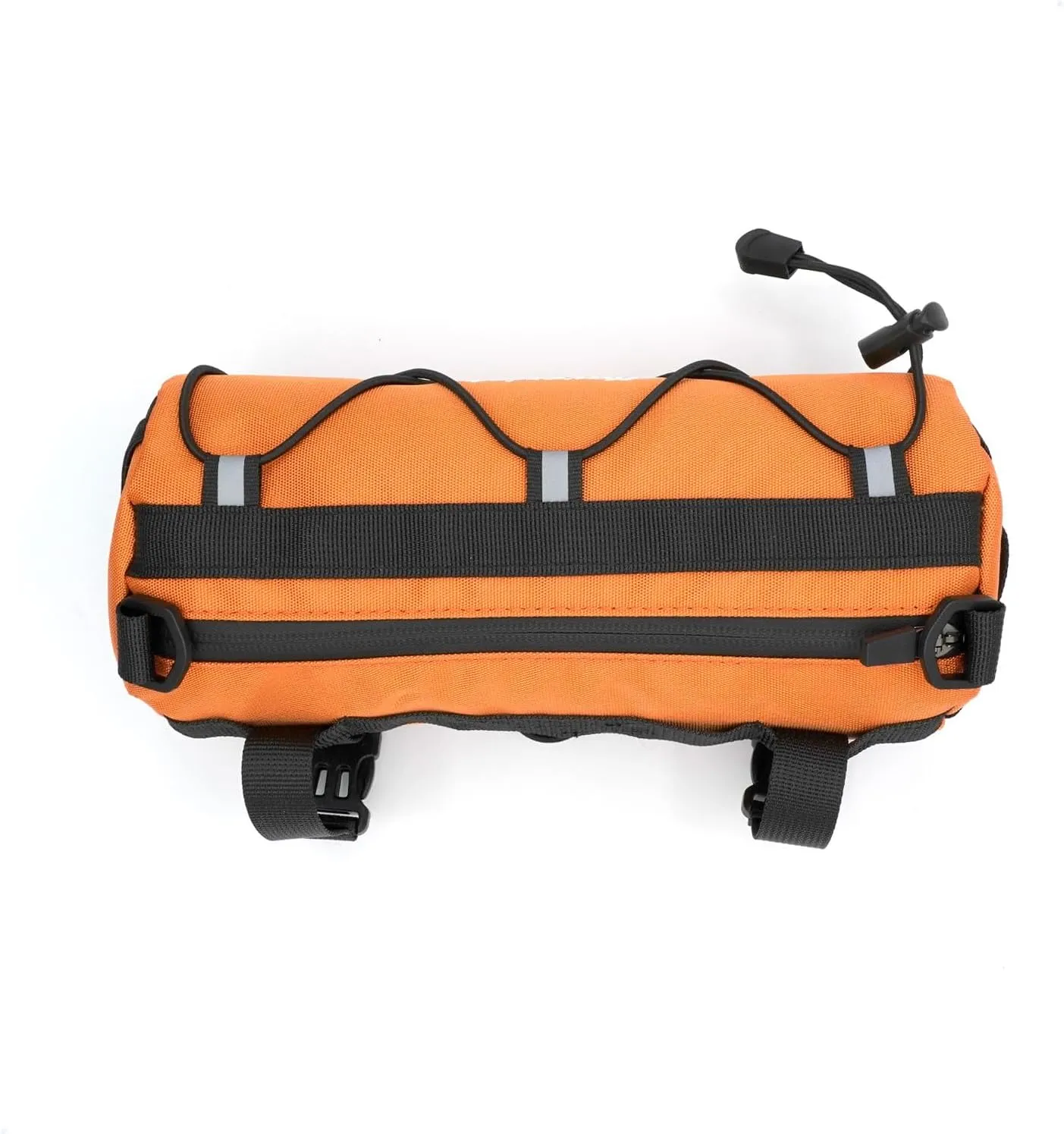 Bike Handlebar Bag with Shoulder Strap Bicycle Front Bag for Mountain Road Bike Cycling Pouch (Orange)