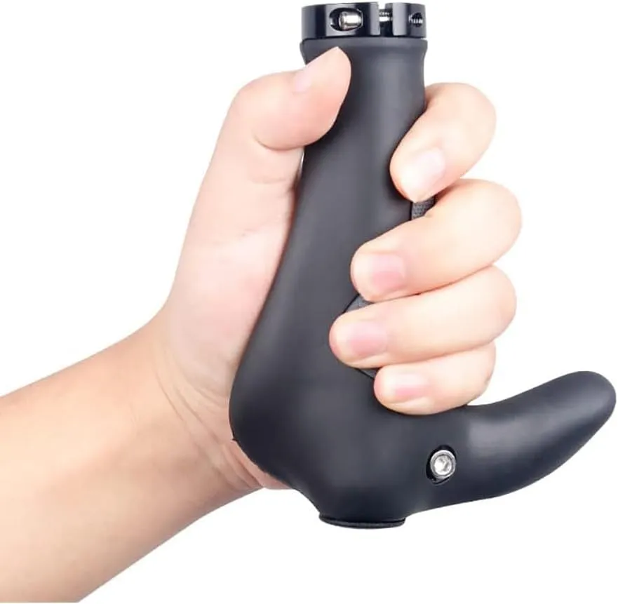 Bike Handlebar Grips, Soft Gel Inserts Shock Resistance Ergonomics Comfort Design,for MTB Bicycle Mountain Bike Grip